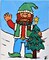 Christmas Paint Kit - Lumberjack Elf Acrylic Painting Kit & Video Lesson, Art Gift Set, DIY Christmas Craft, Paint At Home, Beginner Painting, DIY Craft